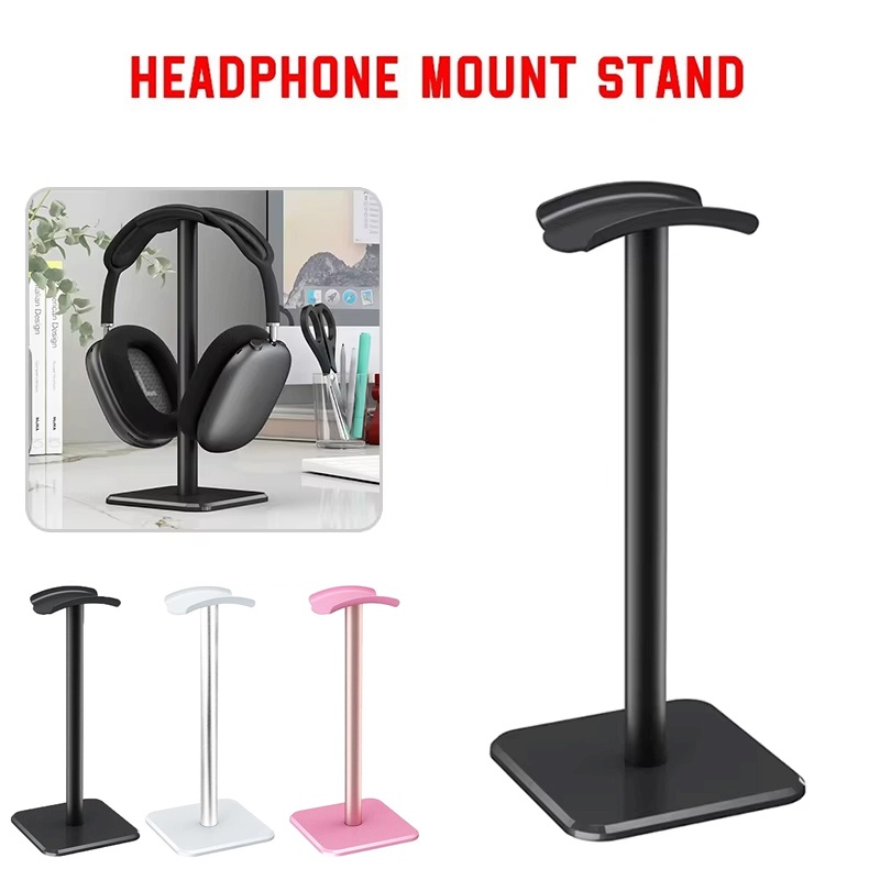 Desk Setup Accessories - Universeller multifunktionaler Kopfhörerständer aus Kunststoff, tragbarer