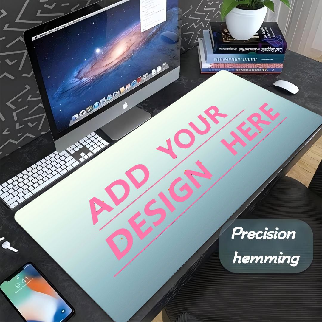 Desk Setup Mat - Personalisiertes, individuelles Mauspad mit Foto- oder