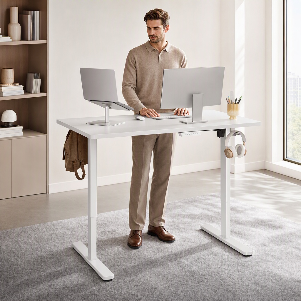 Elektrischer Stehschreibtisch, – Desk Setup Height Bewertung und Preis