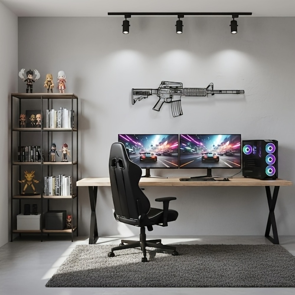CIFbuy M4 Rifle AR15 Gun Silho – Rubber Mat Desk Bewertung und Preis