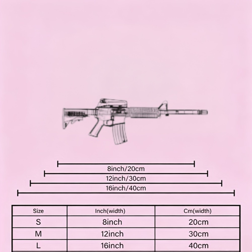 CIFbuy M4 Rifle AR15 Gun Silho – Rubber Mat Desk Bewertung und Preis