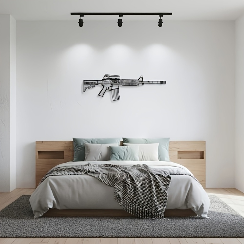 CIFbuy M4 Rifle AR15 Gun Silho – Rubber Mat Desk Bewertung und Preis