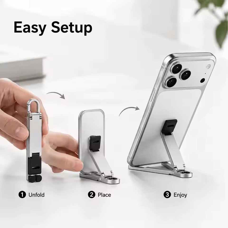 Faltbarer Schlüsselanhänger-Ha – Desk Setup Stand Bewertung und Preis