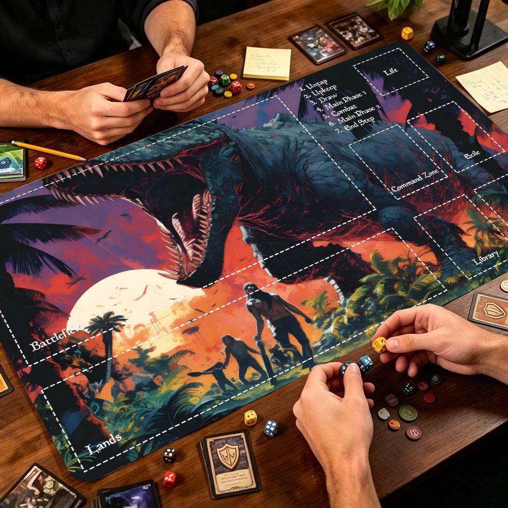 Dark Jungle Dinosaur Große Erw – Jungle Desk Setup Bewertung und Preis