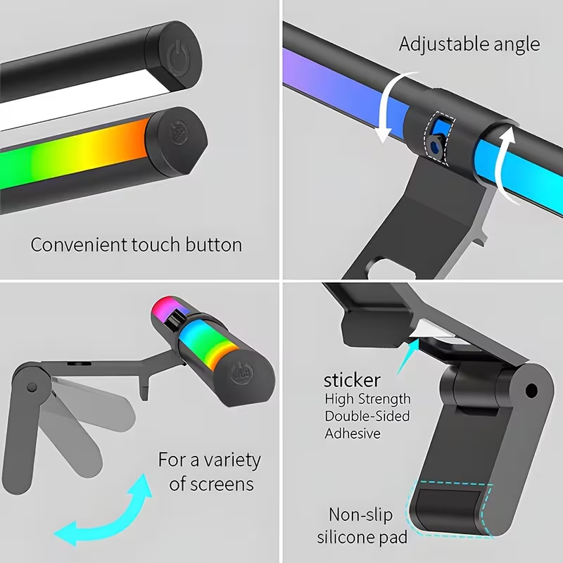 Monitor-Lichtleiste RGB-Lichtl – Desk Setup Accessories Bewertung und Preis