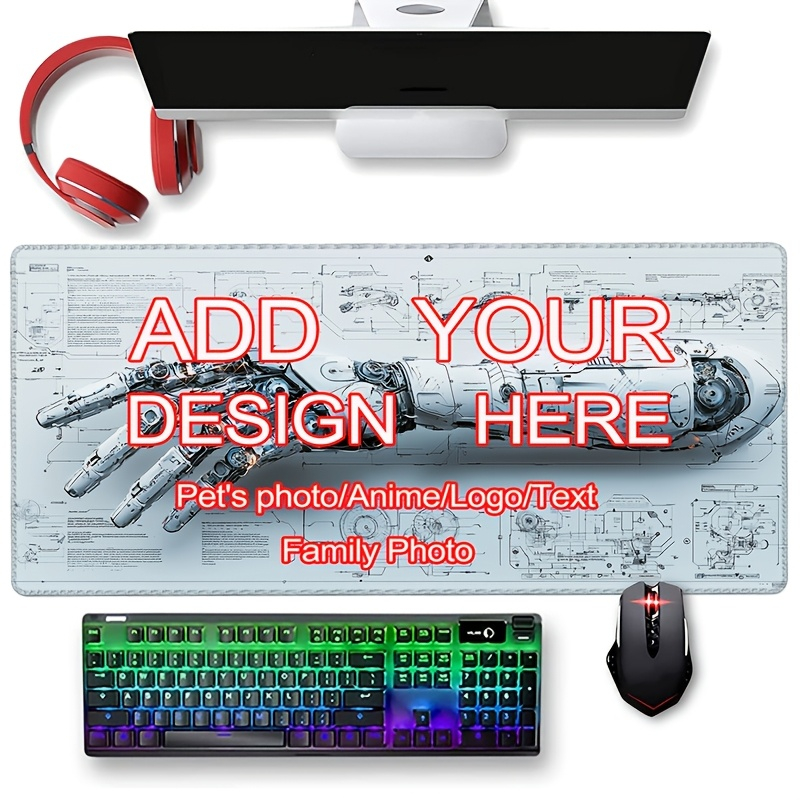 DIY Maßgefertigtes XXL Gaming- – Rubber Mat Desk Bewertung und Preis