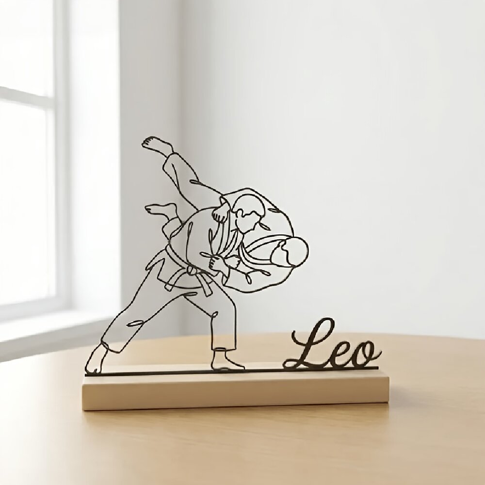 Maßgefertigte Gravierte Judo K – Desk Setup Decor Bewertung und Preis