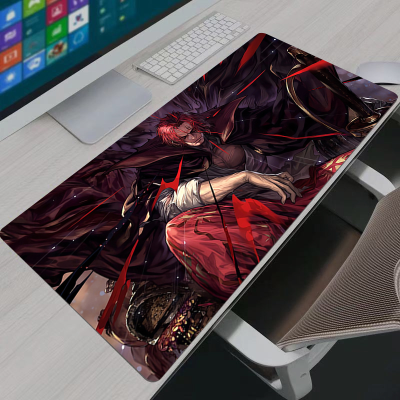 One Piece Shanks Mauspad, groß – Desk Setup Mat Bewertung und Preis