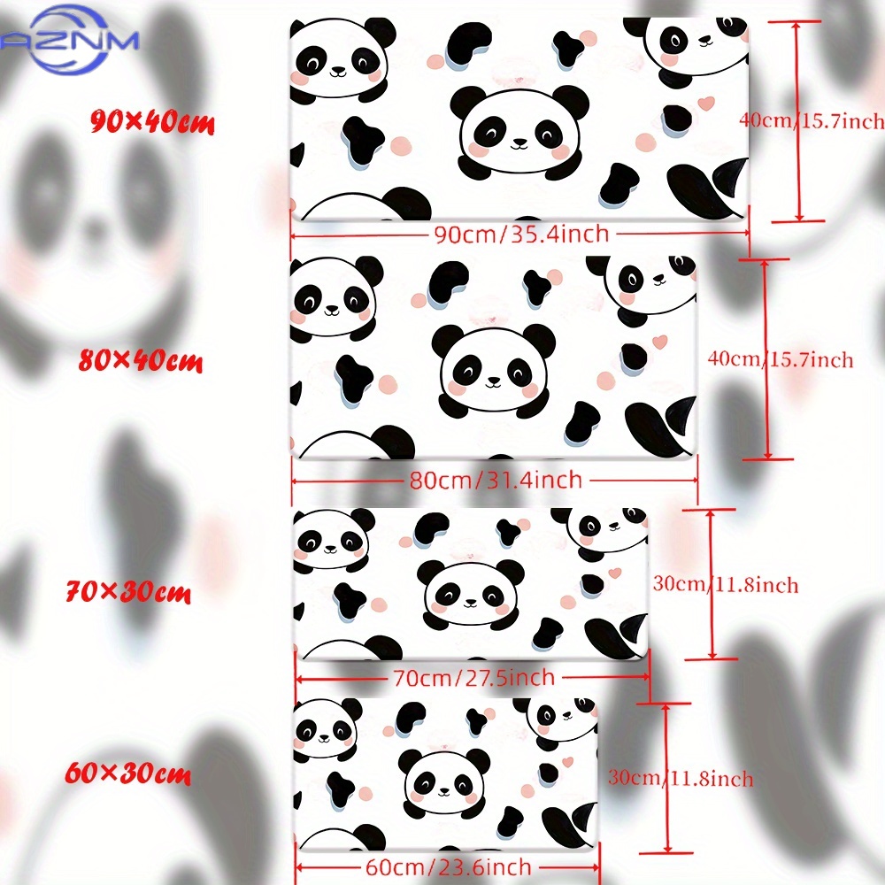 1 Stück Niedliches Panda-Gummi – Desk Setup Black And White Bewertung und Preis