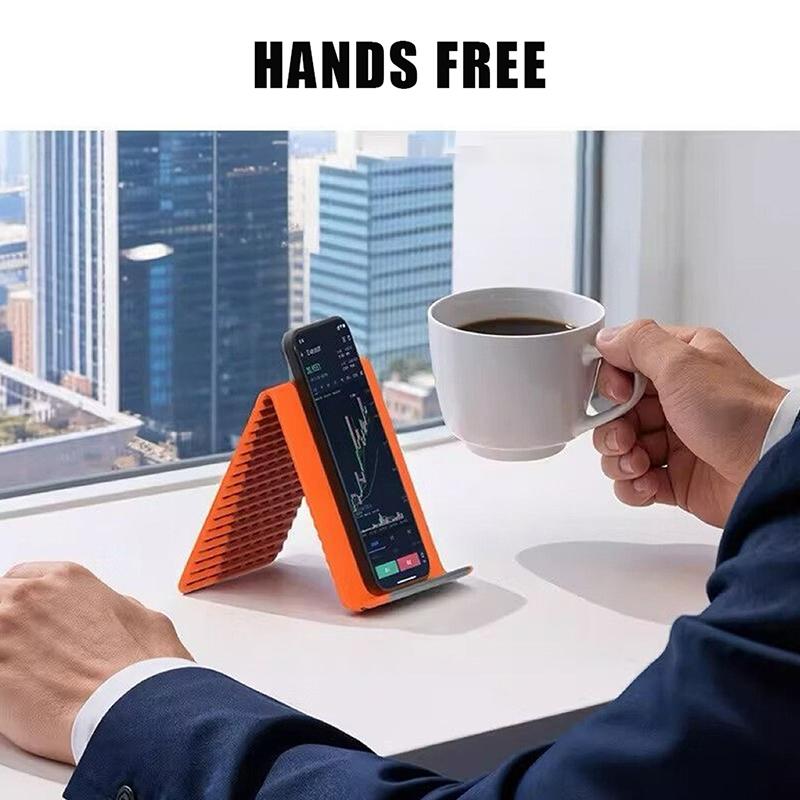 Flexibler, faltbarer Telefonst – Desk Setup Stand Bewertung und Preis