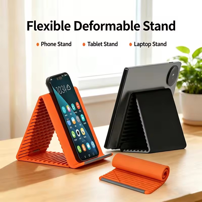 Tragbarer Silikon-Handyhalter, – Desk Setup Stand Bewertung und Preis