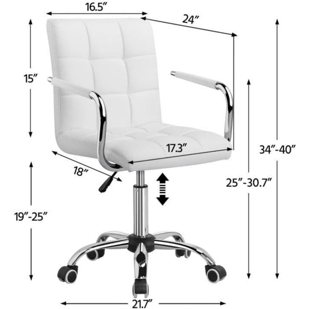 Schminktischstuhl - Gestepptes – Desk Setup Height Bewertung und Preis