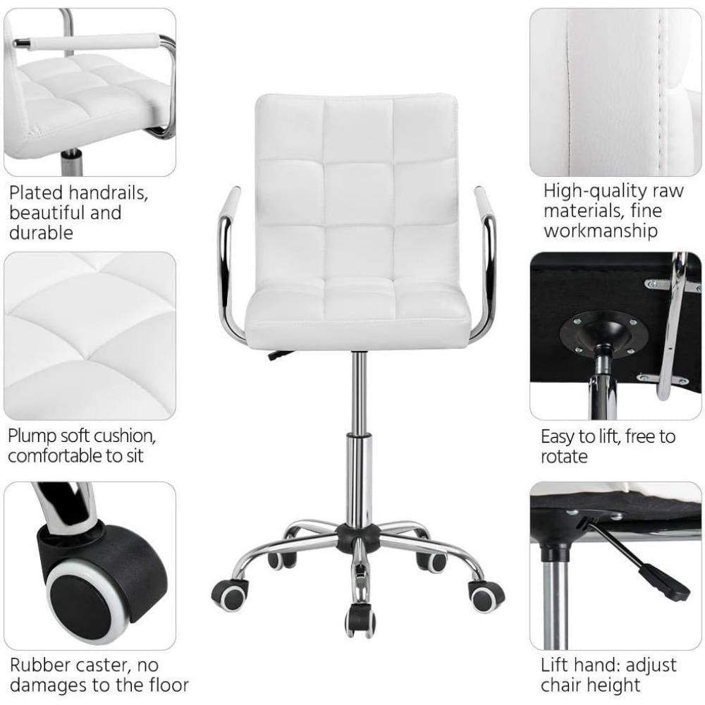 Schminktischstuhl - Gestepptes – Desk Setup Height Bewertung und Preis