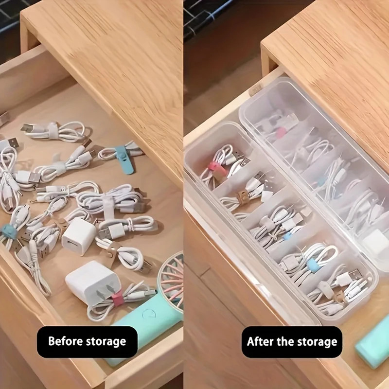 Transparenter Kabelorganizer m – Desk Setup Organizer Bewertung und Preis
