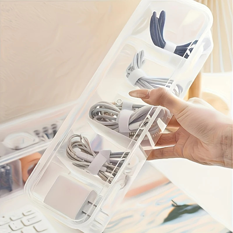 Transparenter Kabelorganizer m – Desk Setup Organizer Bewertung und Preis