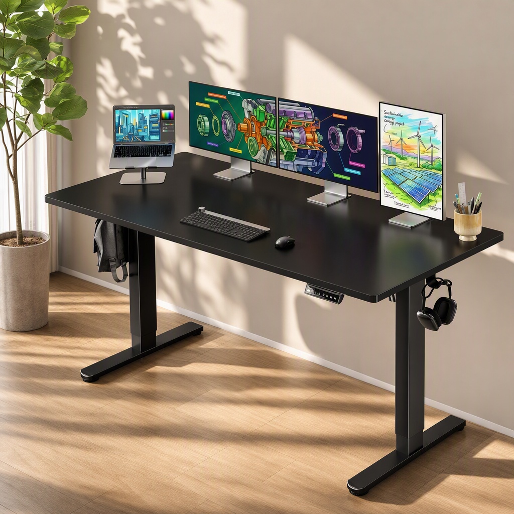 Elektrischer Stehschreibtisch, – Desk Setup Height Bewertung und Preis