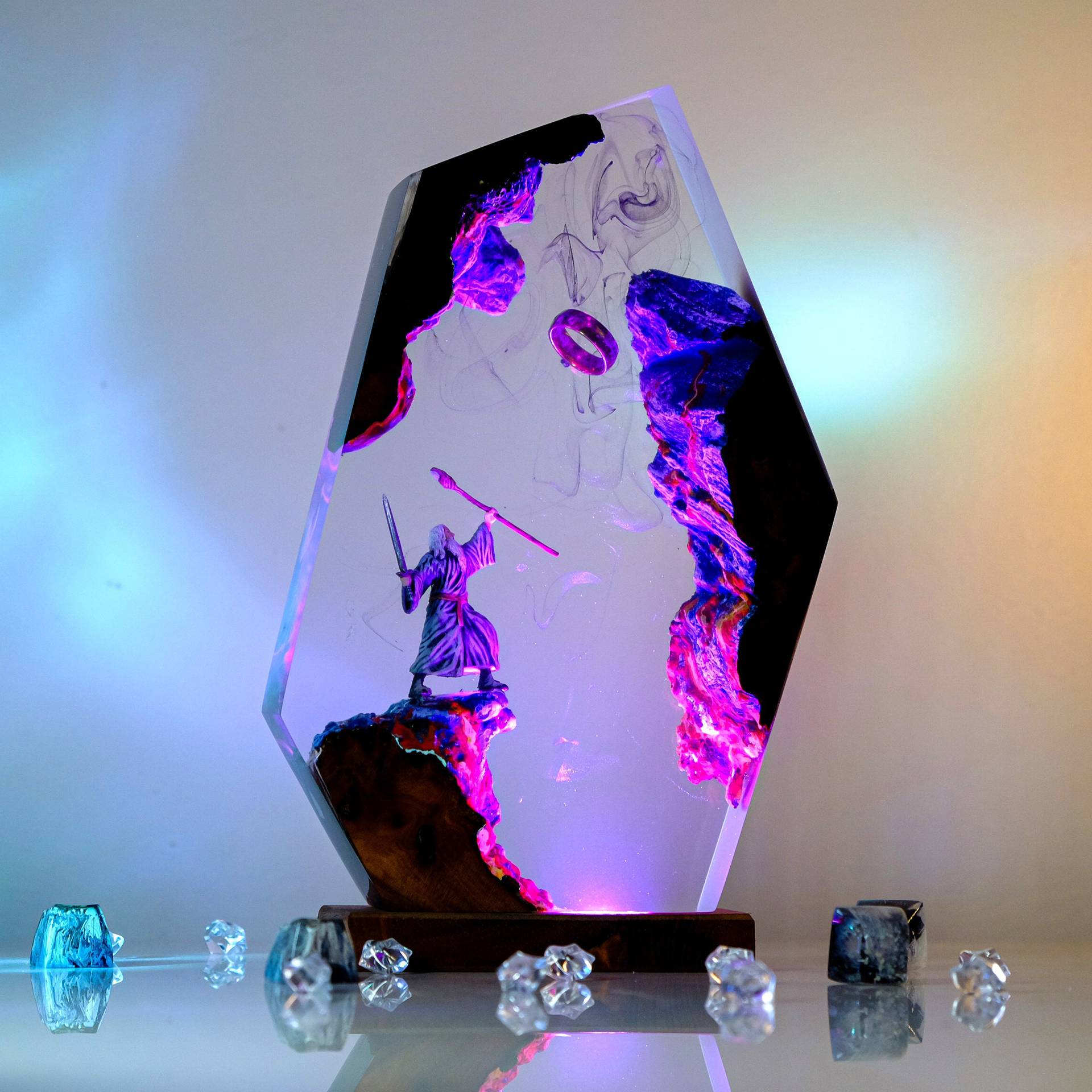 Film-Szenen-Figur Tischlampe a – Desk Setup Decor Bewertung und Preis