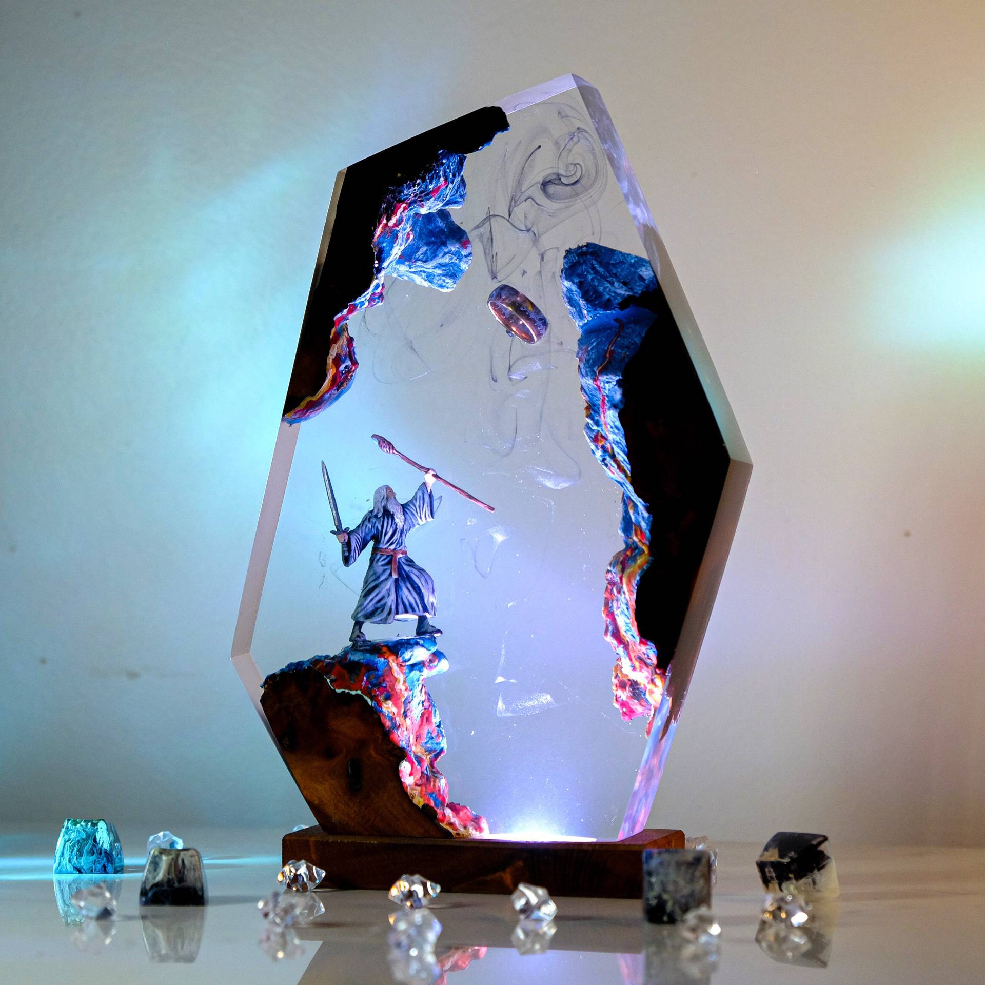 Film-Szenen-Figur Tischlampe a – Desk Setup Decor Bewertung und Preis