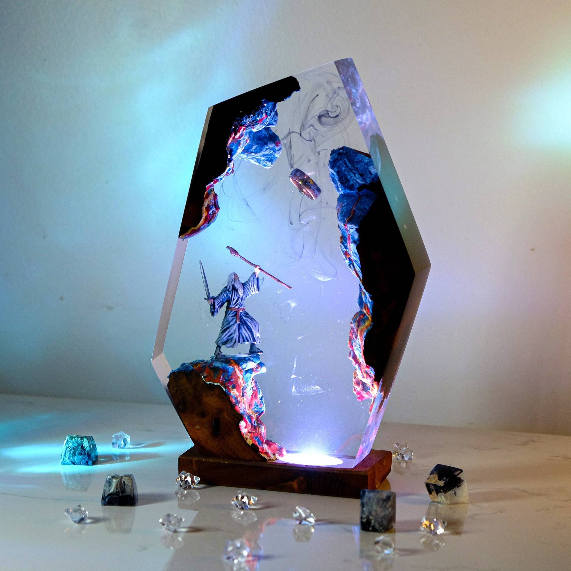 Film-Szenen-Figur Tischlampe a – Desk Setup Decor Bewertung und Preis