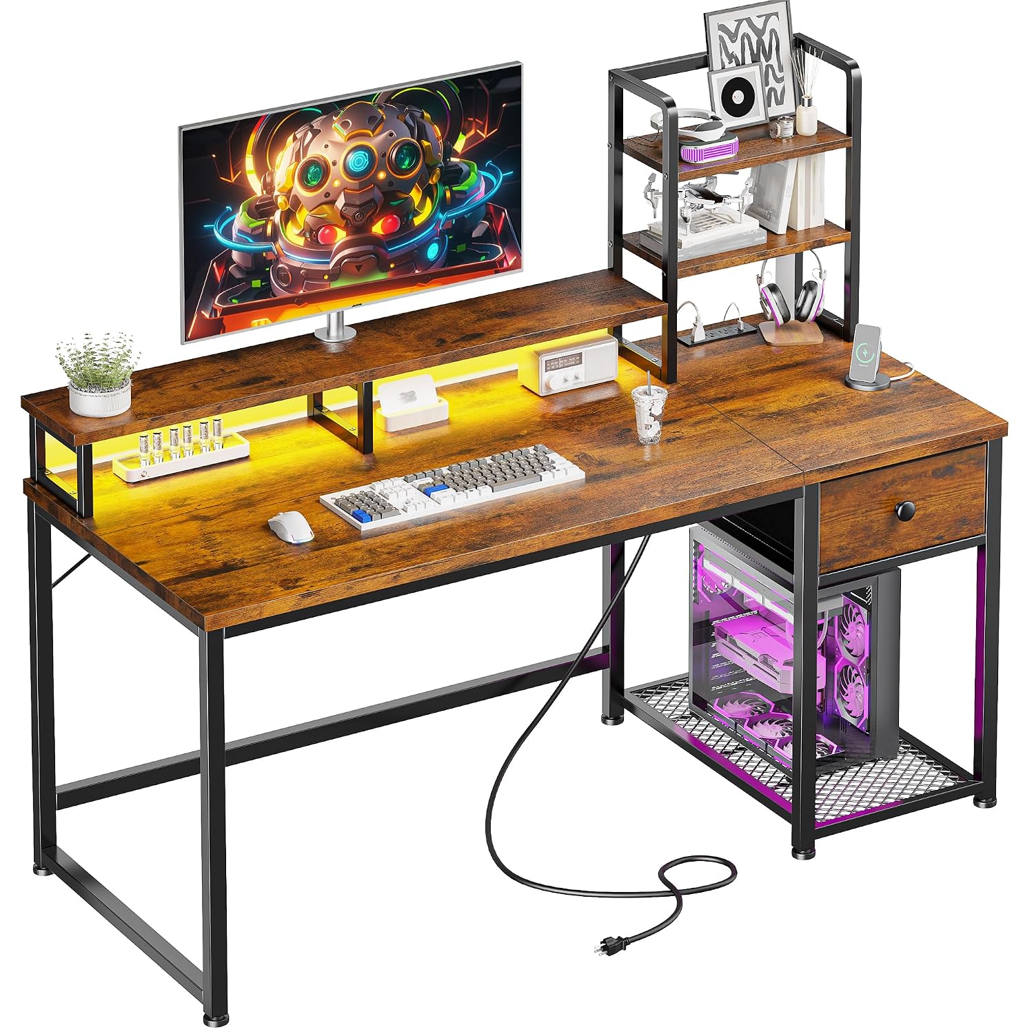 Kleiner Computertisch mit Aufs – Desk Setup In Small Bedroom Bewertung und Preis