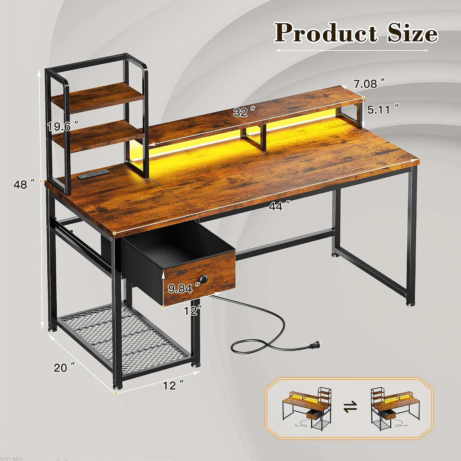 Kleiner Computertisch mit Aufs – Desk Setup In Small Bedroom Bewertung und Preis