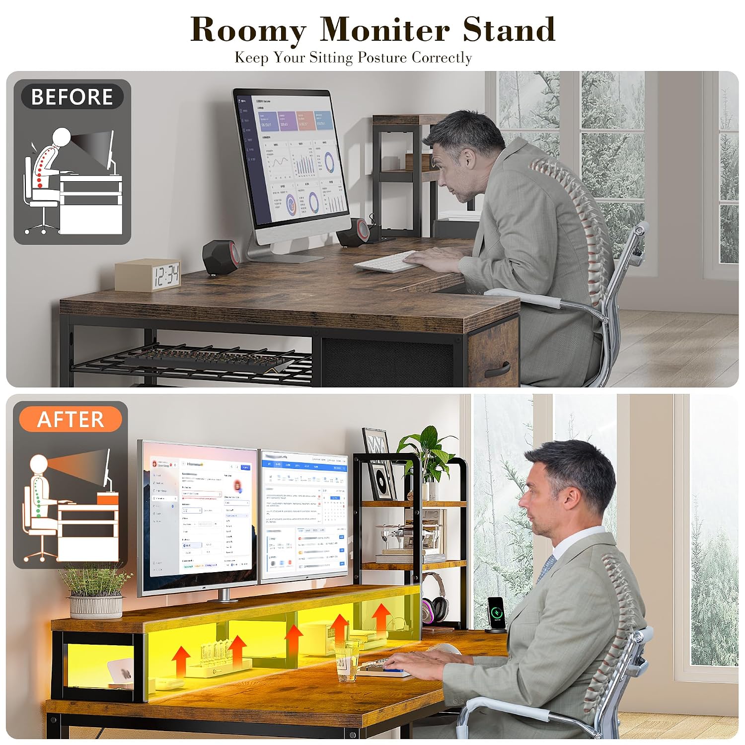 Kleiner Computertisch mit Aufs – Desk Setup In Small Bedroom Bewertung und Preis