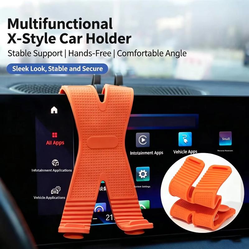 Neuer X-förmiger Silikon-Handy – Desk Setup Stand Bewertung und Preis