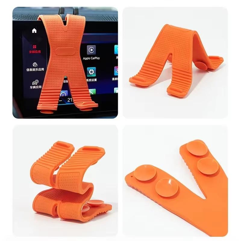 Neuer X-förmiger Silikon-Handy – Desk Setup Stand Bewertung und Preis