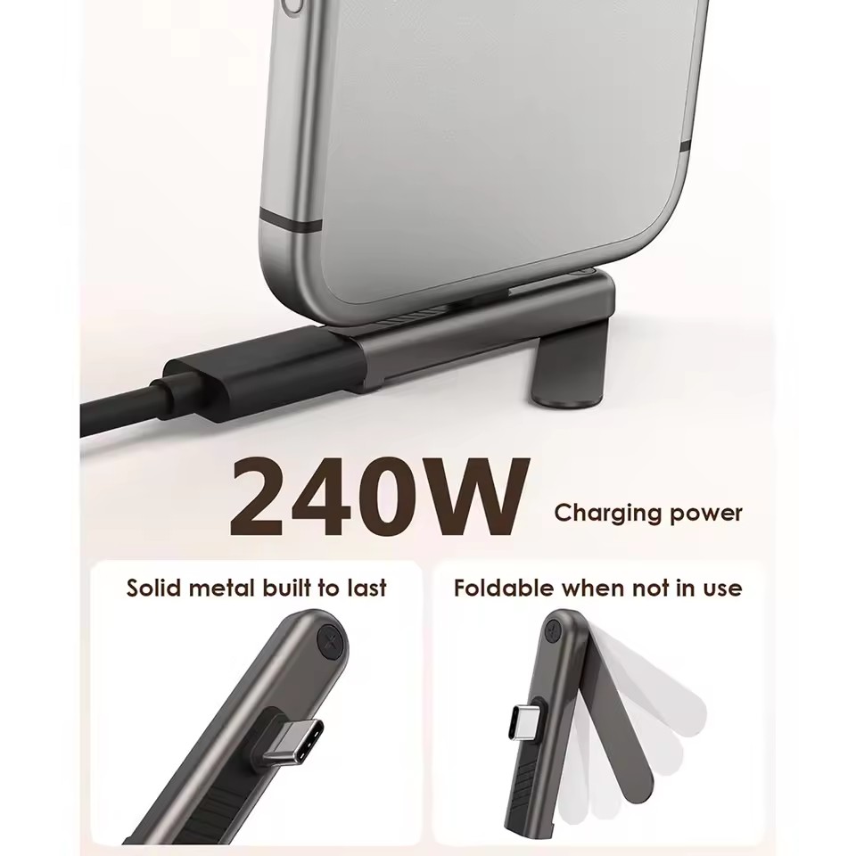 2/1 Stück Tragbarer USB-C-zu-3 – Desk Setup Stand Bewertung und Preis