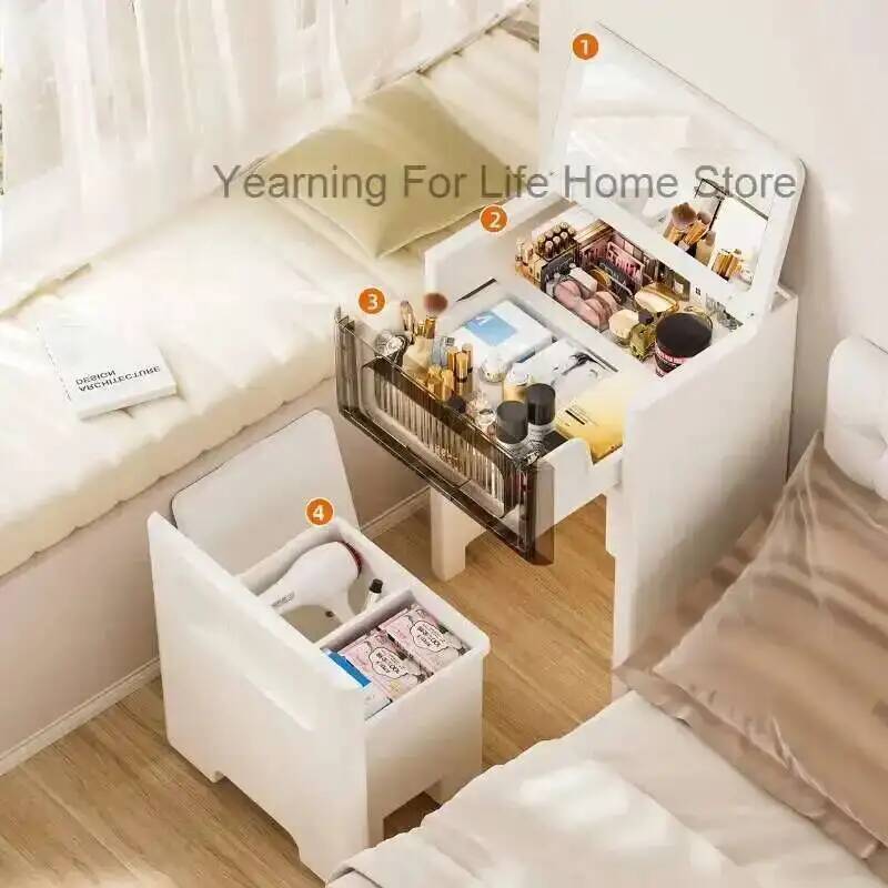 Schminktisch mit Schubladen un – Desk Setup In Small Bedroom Bewertung und Preis