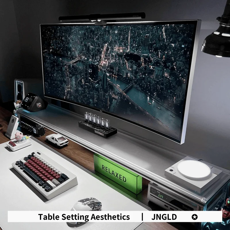 Aluminium-Monitorständer, Acry – Desk Setup Height Bewertung und Preis