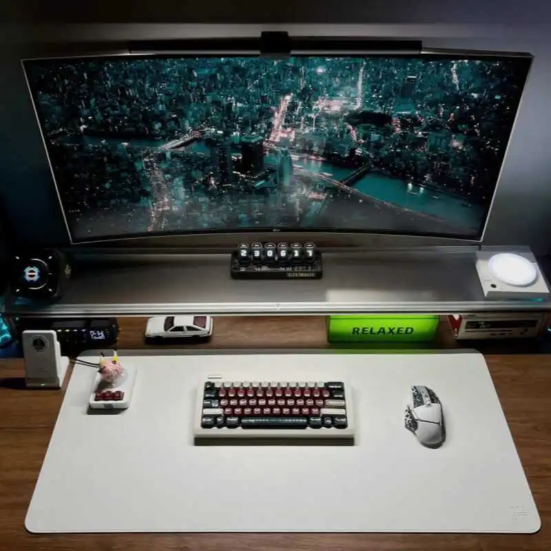 Aluminium-Monitorständer, Acry – Desk Setup Height Bewertung und Preis