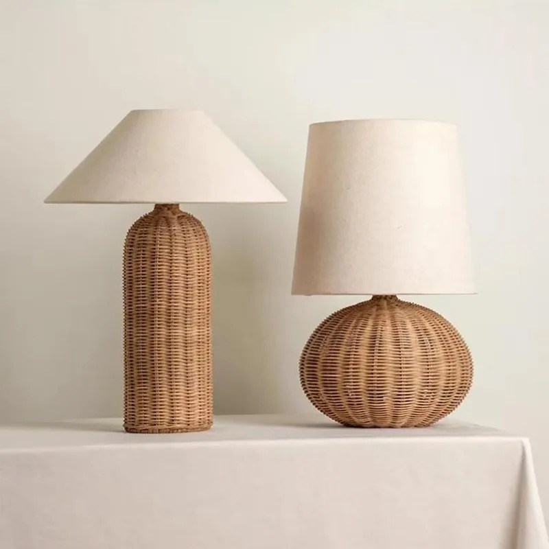 Wabi-Sabi Vintage Rattan Tisch – Desk Setup Wallpaper Bewertung und Preis