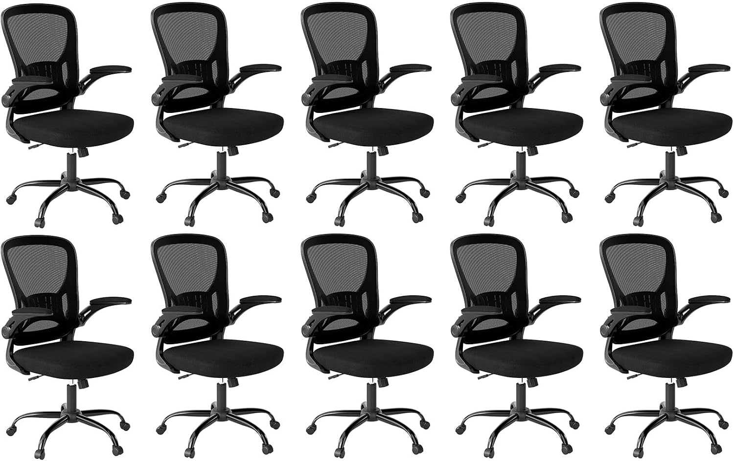 Bürostuhl-Set mit 10 Stück, er – Desk Setup Height Bewertung und Preis