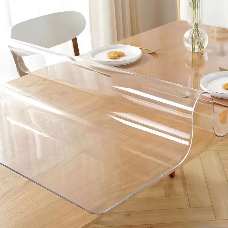 Weiche Glastischdecke, transpa – Desk Setup Wallpaper Bewertung und Preis