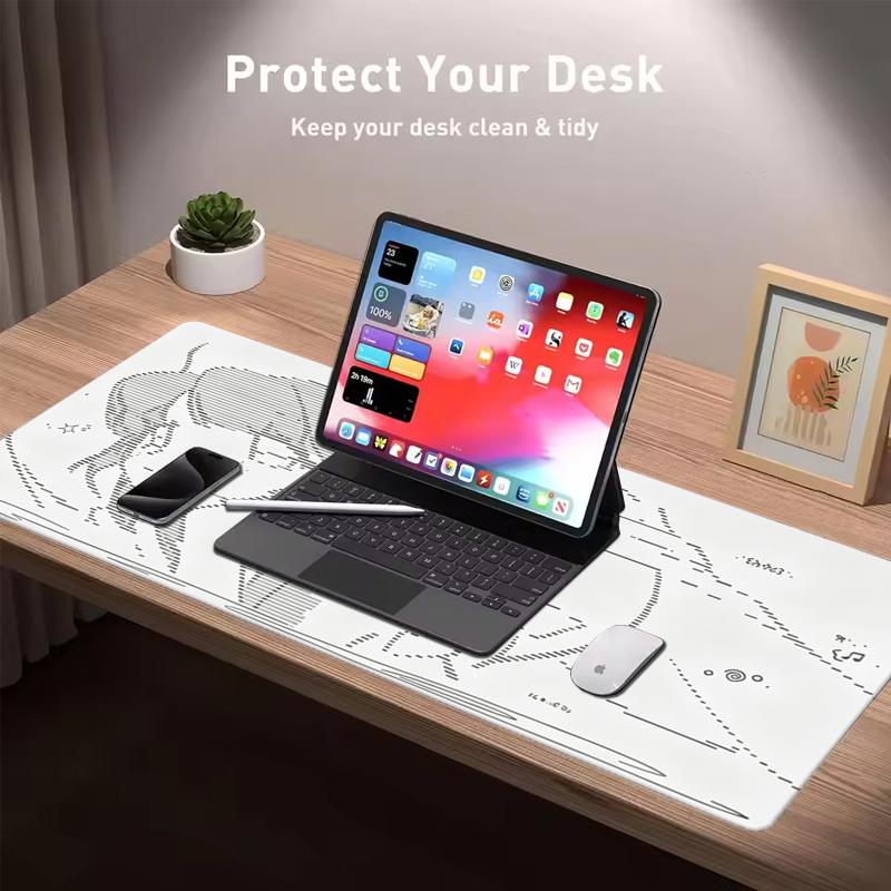 1 Stück Leder-Mauspad Anime En – Desk Setup Mat Bewertung und Preis
