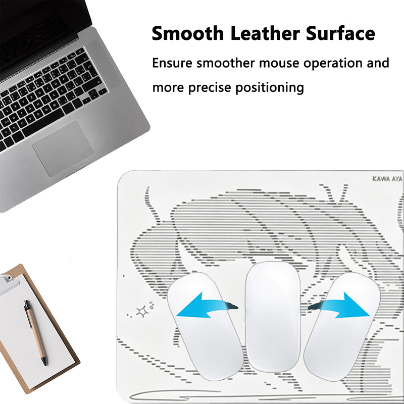 1 Stück Leder-Mauspad Anime En – Desk Setup Mat Bewertung und Preis